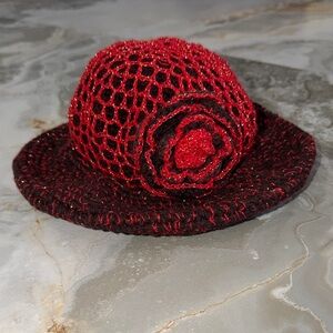 Rose Knitted Hat